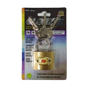 CADEADO 32MM CHAVE TETRA