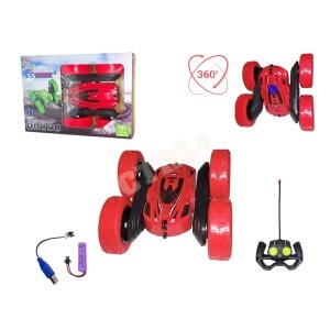 SUPER CARRINHO MALUCO DE CONTROLE REMOTO C/ LED (GIRO 360°)