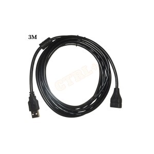 CABO USB MACHO / FÊMEA (EXTENSÂO) 3 METROS