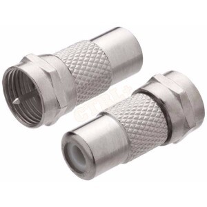 ADP. COAXIAL MACHO / COAXIAL FÊMEA