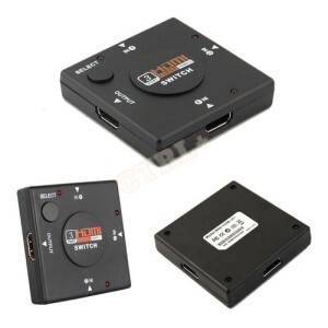 SWITCH (CHAVE SELETORA) HDMI 1 ENTRADA P/ 3 SAÍDAS